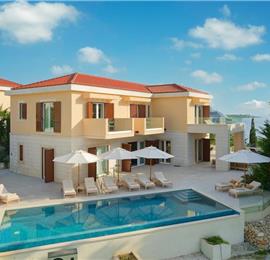 5 bedroom villa with infinity pool and sea views Hvar Town, sleeps 10